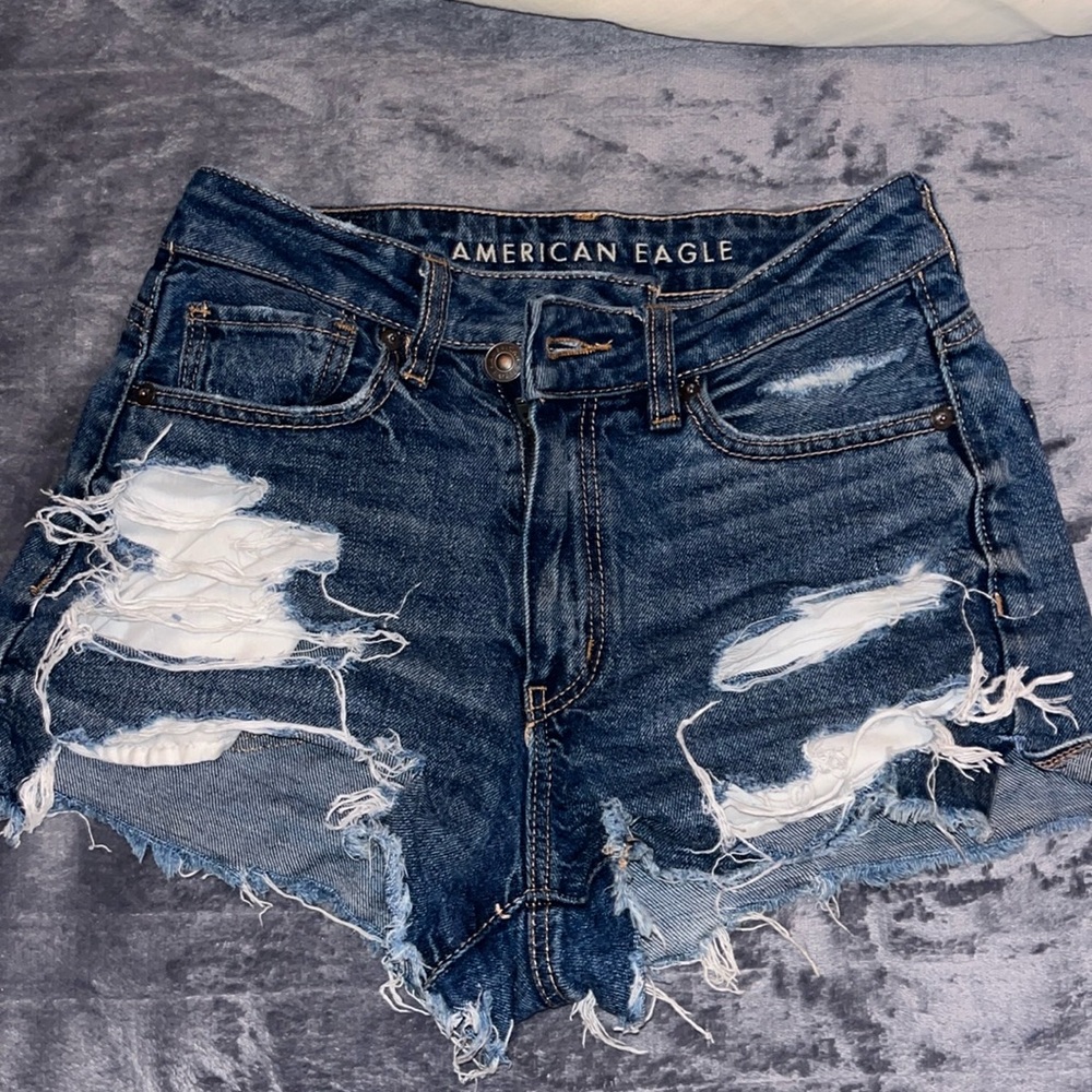 These shorts have only been worn a couple times,but they are to small for me now